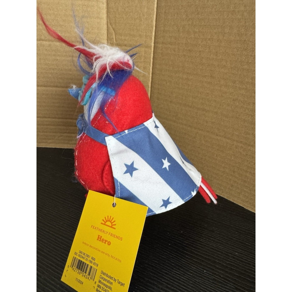 Target Sun Squad Bird Hero 2025 4th July Red White Blue USA Patriotic - Picture 4 of 5